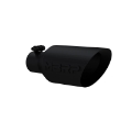 Picture of MBRP Universal Dual Wall Angle Rolled End Tip 4-1-2in OD - 2-1-2in Inlet - 11in Length - Black