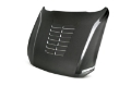 Picture of Anderson Composites 18-19 Ford Mustang Double Sided Type-GT5 Carbon Fiber Hood