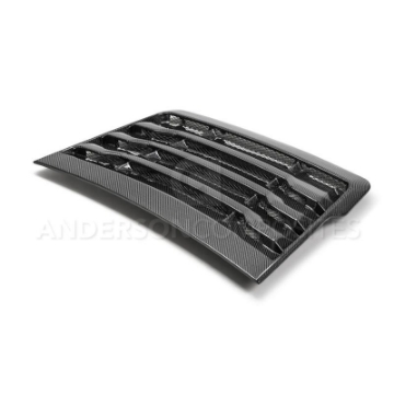 Picture of Anderson Composites 17-18 Ford Raptor Type-OE Carbon Fiber Hood Vent