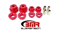 Picture of BMR 10-15 5th Gen Camaro Rear Cradle Pro Version Full Bushing Kit Polyurethane - Red