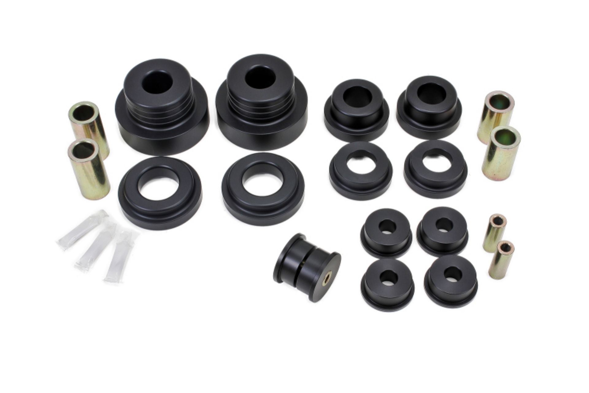 Picture of BMR 10-15 5th Gen Camaro Race Version Rear Cradle Bushing Kit BK026 BK027 - Black