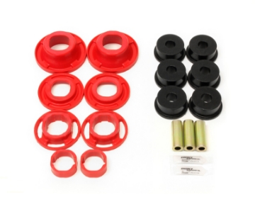 Picture of BMR 12-15 5th Gen Camaro Street Version Rear Cradle Bushing Kit BK001 BK040 - Black-Red