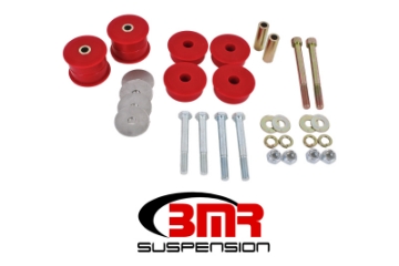 Picture of BMR 15-17 S550 Mustang Differential Bushing Kit Polyurethane - Red