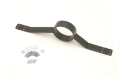 Picture of BMR 79-03 Fox Mustang Driveshaft Safety Loop - Black Hammertone