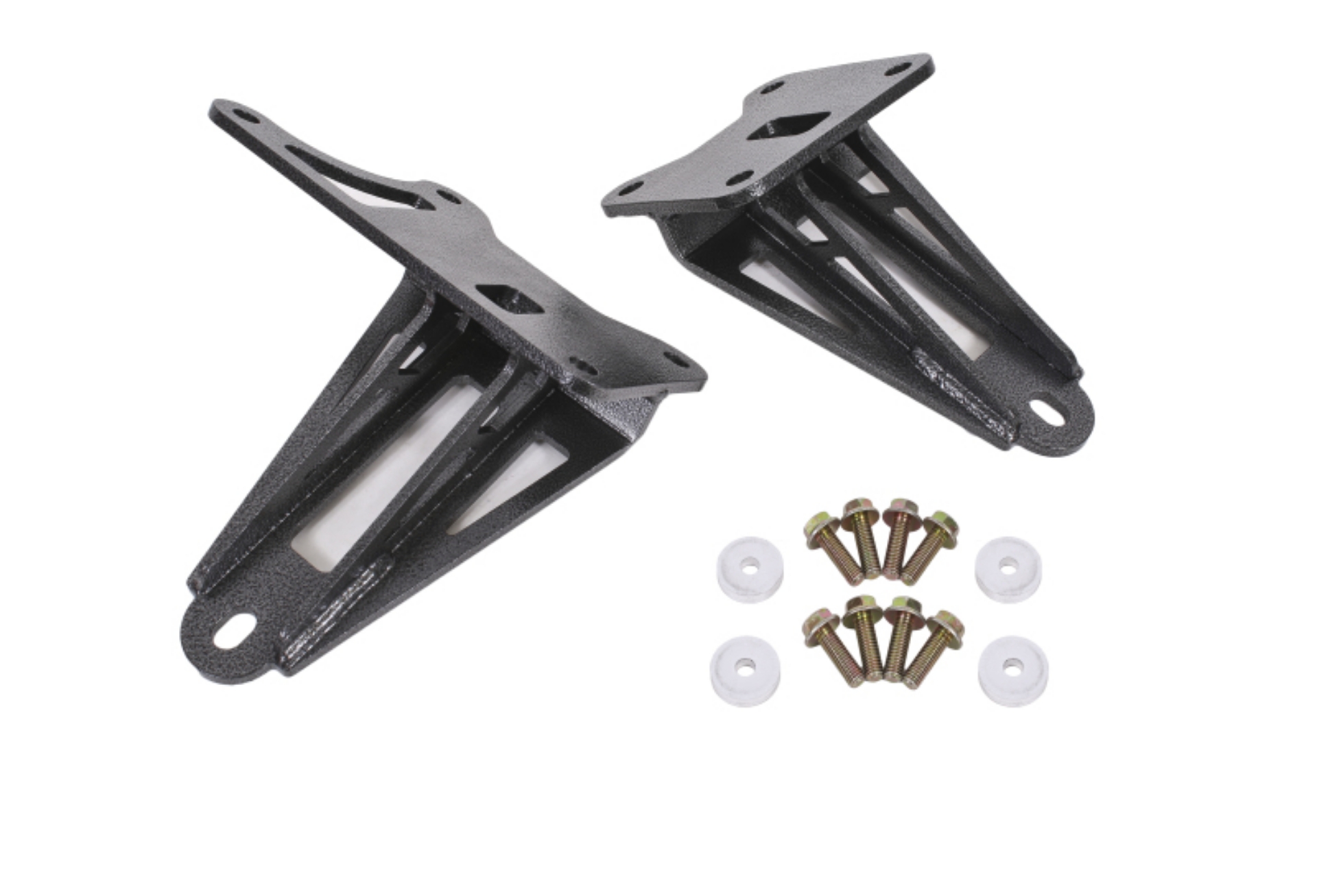 Picture of BMR 11-17 S197 Mustang Motor Mount Brackets - Black Hammertone