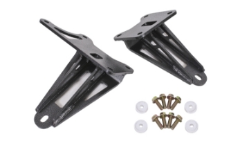 Picture of BMR 11-17 S197 Mustang Motor Mount Brackets - Black Hammertone