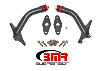 Picture of BMR 16-17 6th Gen Camaro Motor Mount Kit w- Integrated Stands Polyurethane - Black Hammertone