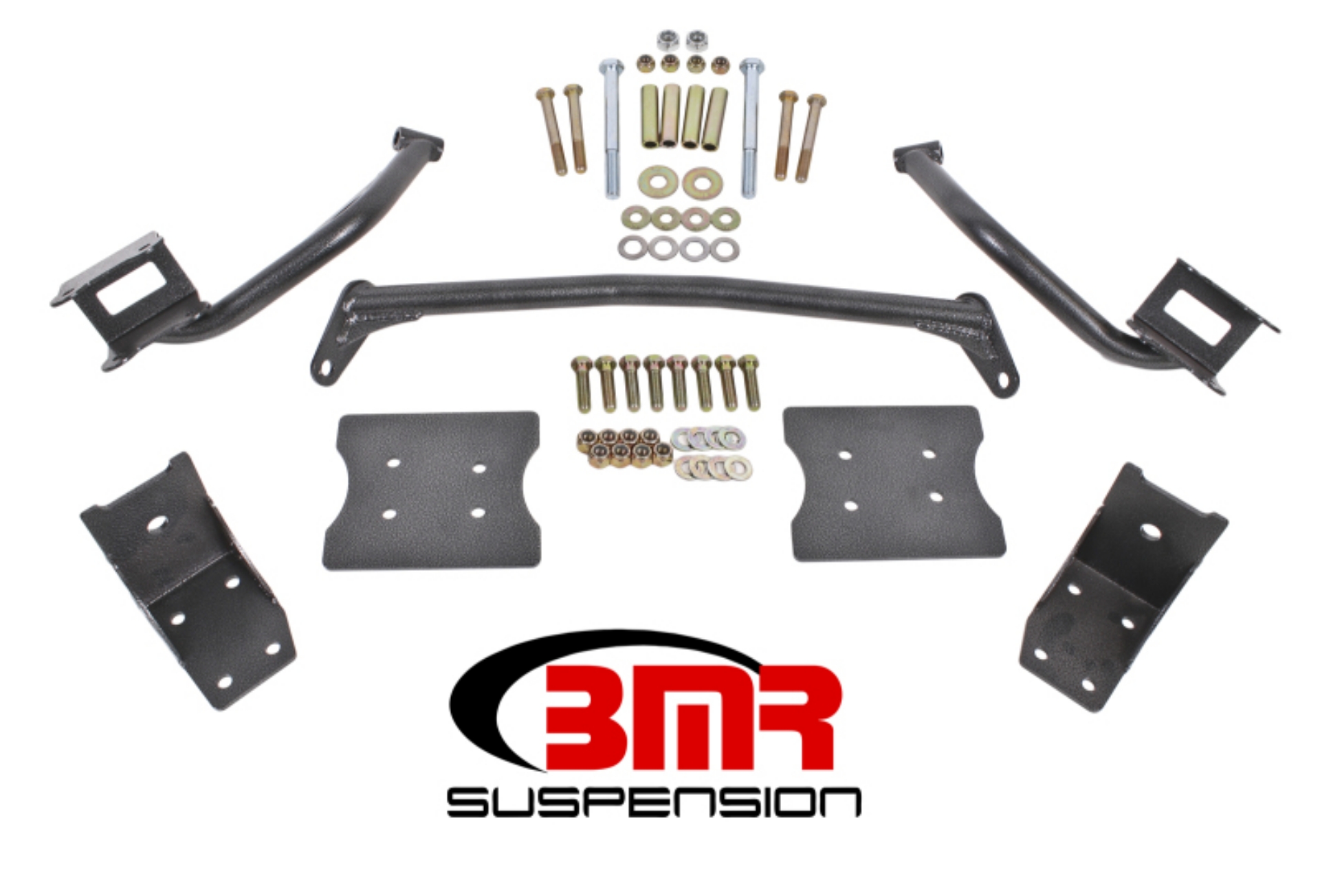 Picture of BMR 79-04 Fox Mustang Torque Box Reinforcement Plate KitTBR005H And TBR003H - Black Hammertone