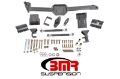 Picture of BMR 05-14 S197 Mustang Body Mount Watts Link Rod End-Poly w- Adj- Axle Clamps - Black Hammertone