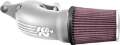 Picture of K&N 17-18 Harley Davidson Touring Models Performance Air Intake System Silver