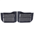 Picture of Rampage 2007-2018 Jeep WranglerJK 2-Door Tube Doors With Netting - Black