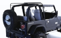 Picture of Rampage 1987-1995 Jeep WranglerYJ Soft Top Hardware - Black