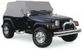 Picture of Rampage 1992-1995 Jeep WranglerYJ Cab Cover With Door Flaps - Grey