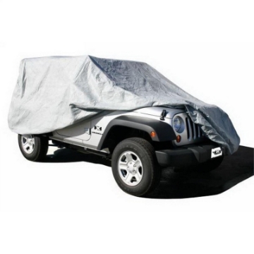 Picture of Rampage 2007-2018 Jeep WranglerJK Unlimited Car Cover - Grey