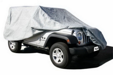 Picture of Rampage 2007-2018 Jeep WranglerJK Unlimited Car Cover - Grey