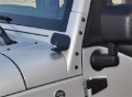 Picture of Rampage 2007-2018 Jeep WranglerJK Windshield Hinge Light Bracket - Black