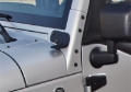 Picture of Rampage 2007-2018 Jeep WranglerJK Windshield Hinge Light Bracket - Black