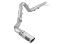 Picture of aFe Atlas 4in Aluminized Steel DPF-Back Exh 18-19 Ford F-150 V6-3-0L td w- Polished Tip