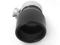 Picture of aFe MACH Force-XP 409 SS Single Wall Universal Clamp On Exhaust Tip - Black