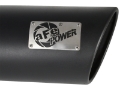 Picture of aFe MACH Force-XP 409 SS Right Side Single Wall Exhaust Tip 5in Inlet x 7in Outlet x 15in L