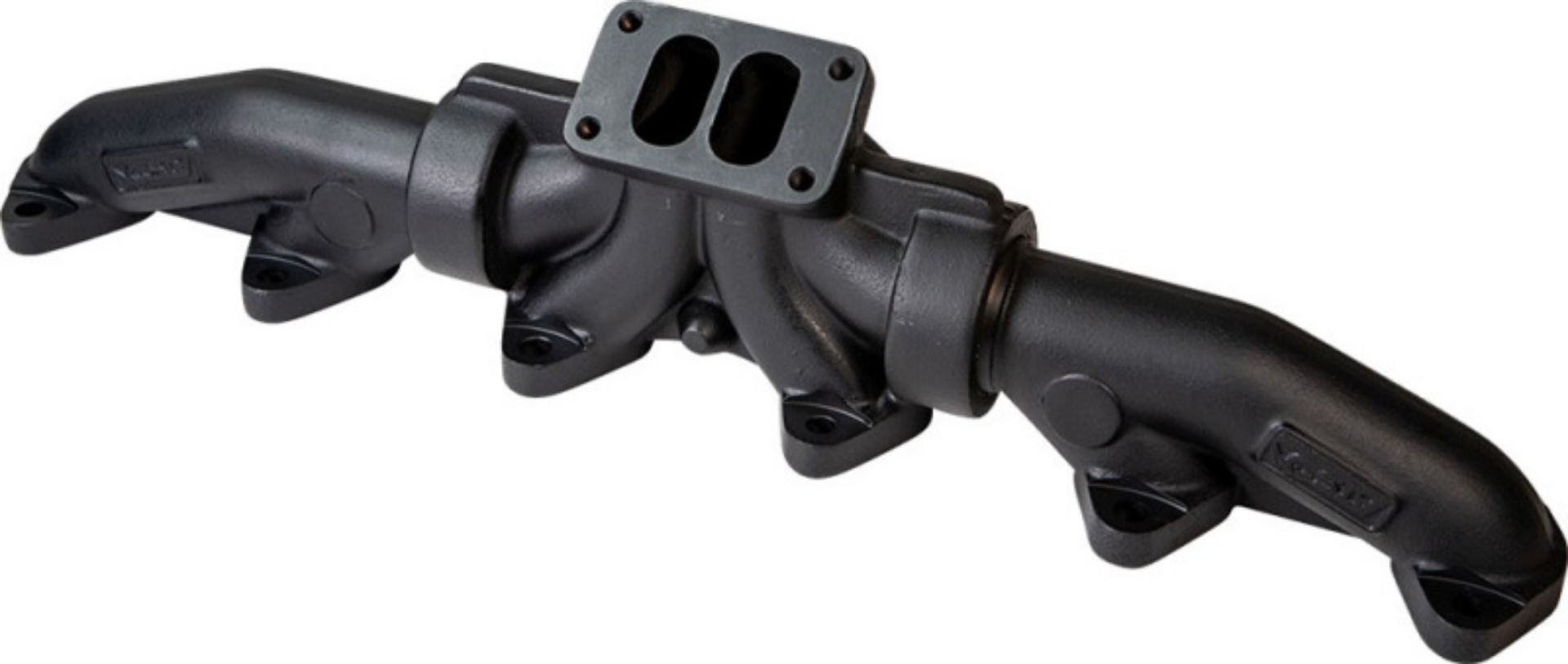 Picture of ATS Diesel 1998-5+ Dodge 5-9L - 6-7L 3pc Pulse Flow Exhaust Manifold Kit - Ceramic Coated Black