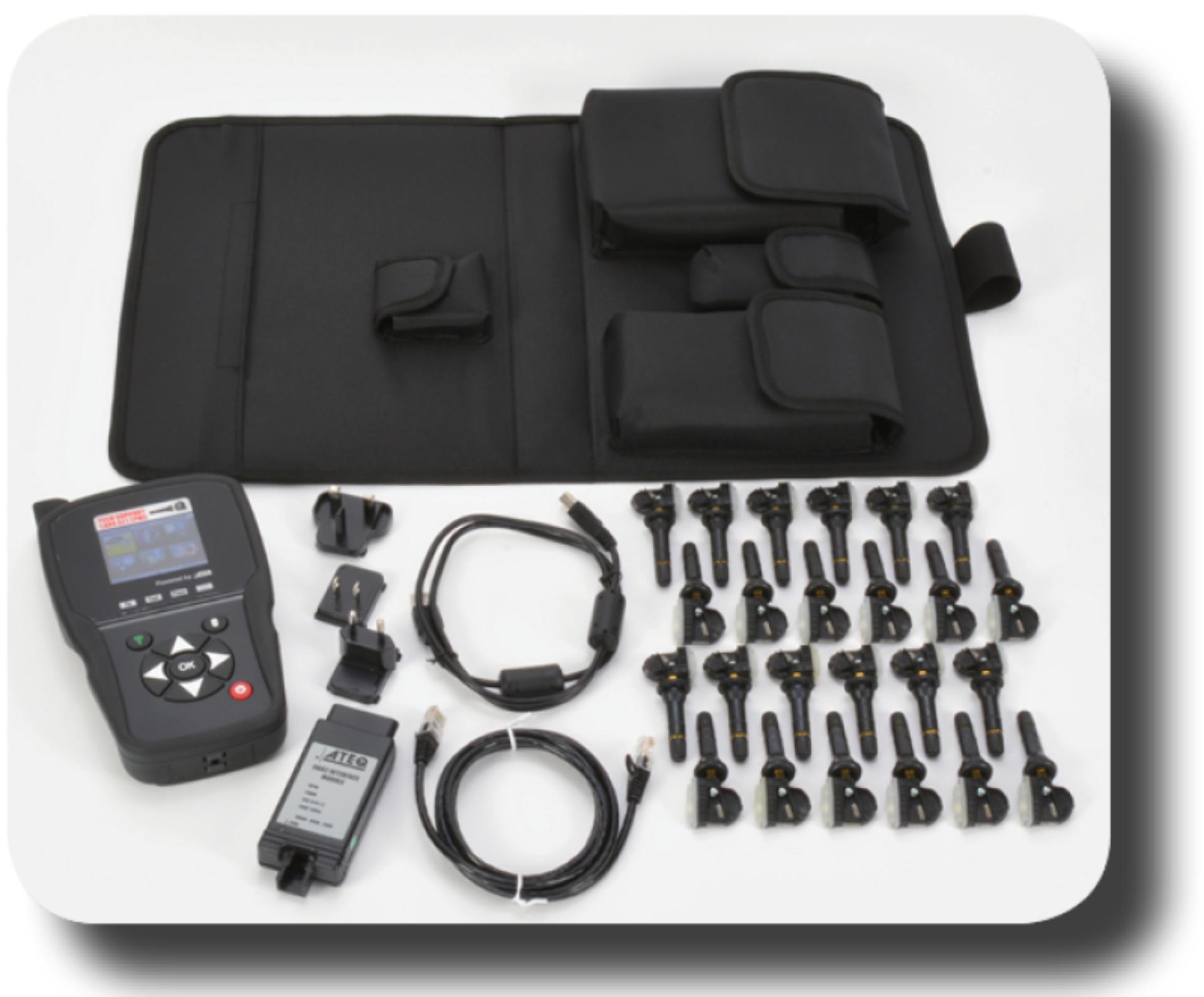 Picture of Schrader 24 TPMS EZ-Sensors and ATEZ VT46 TPMS Tool Bundle