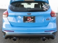 Picture of aFe Takeda 3in 304 SS Axle-Back Exhaust System w- Blue Flame Tip 16-18 Ford Focus RS 2-3L t