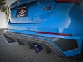 Picture of aFe Takeda 3in 304 SS Axle-Back Exhaust System w- Blue Flame Tip 16-18 Ford Focus RS 2-3L t