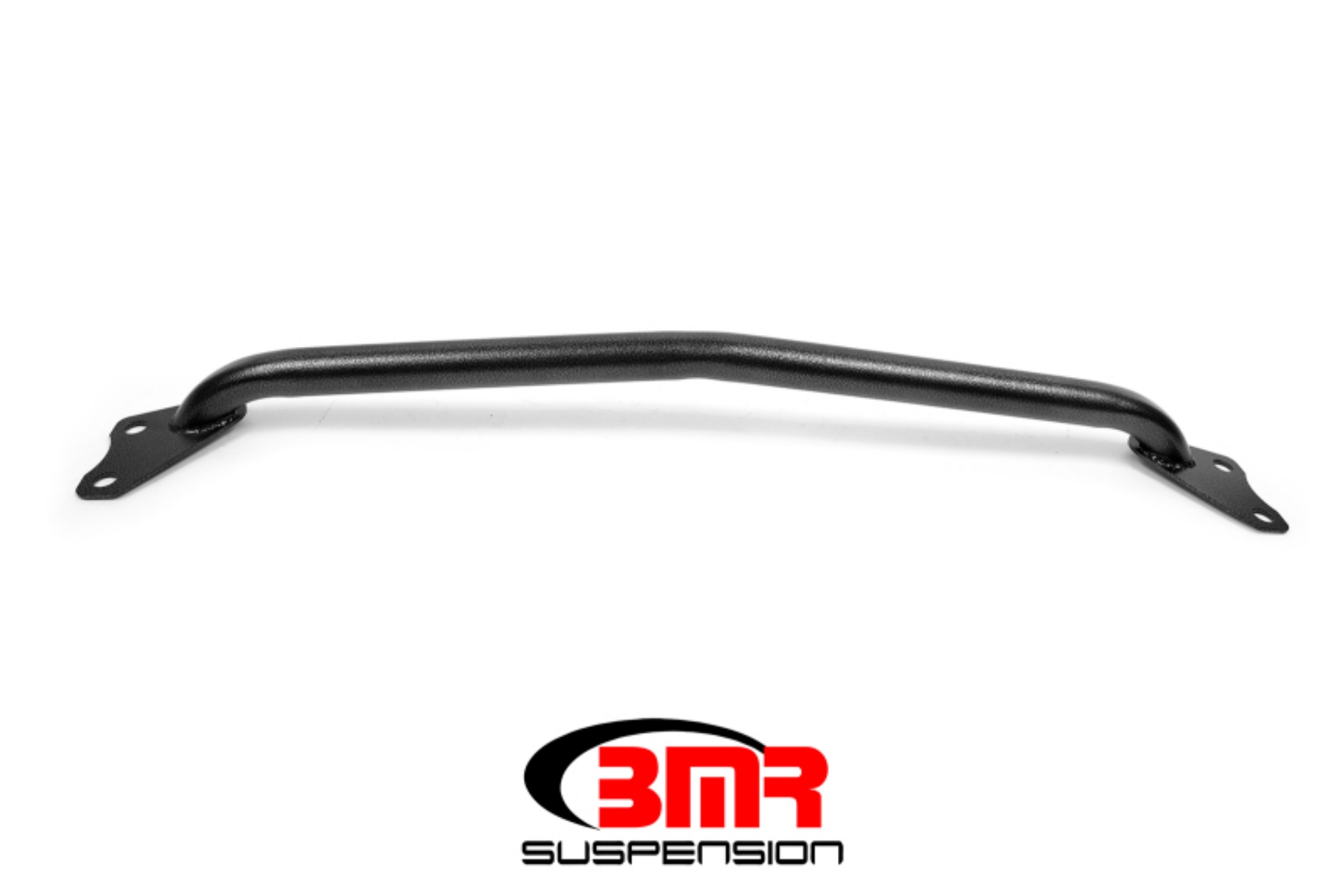 Picture of BMR 15-19 Ford Mustang S550 Front Bumper Support Black Hammertone