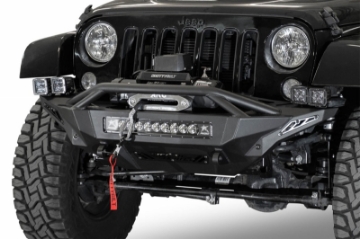 Picture of Addictive Desert Designs 07-18 Jeep Wrangler JK Stealth Fighter Front Bumper w- Winch Mount