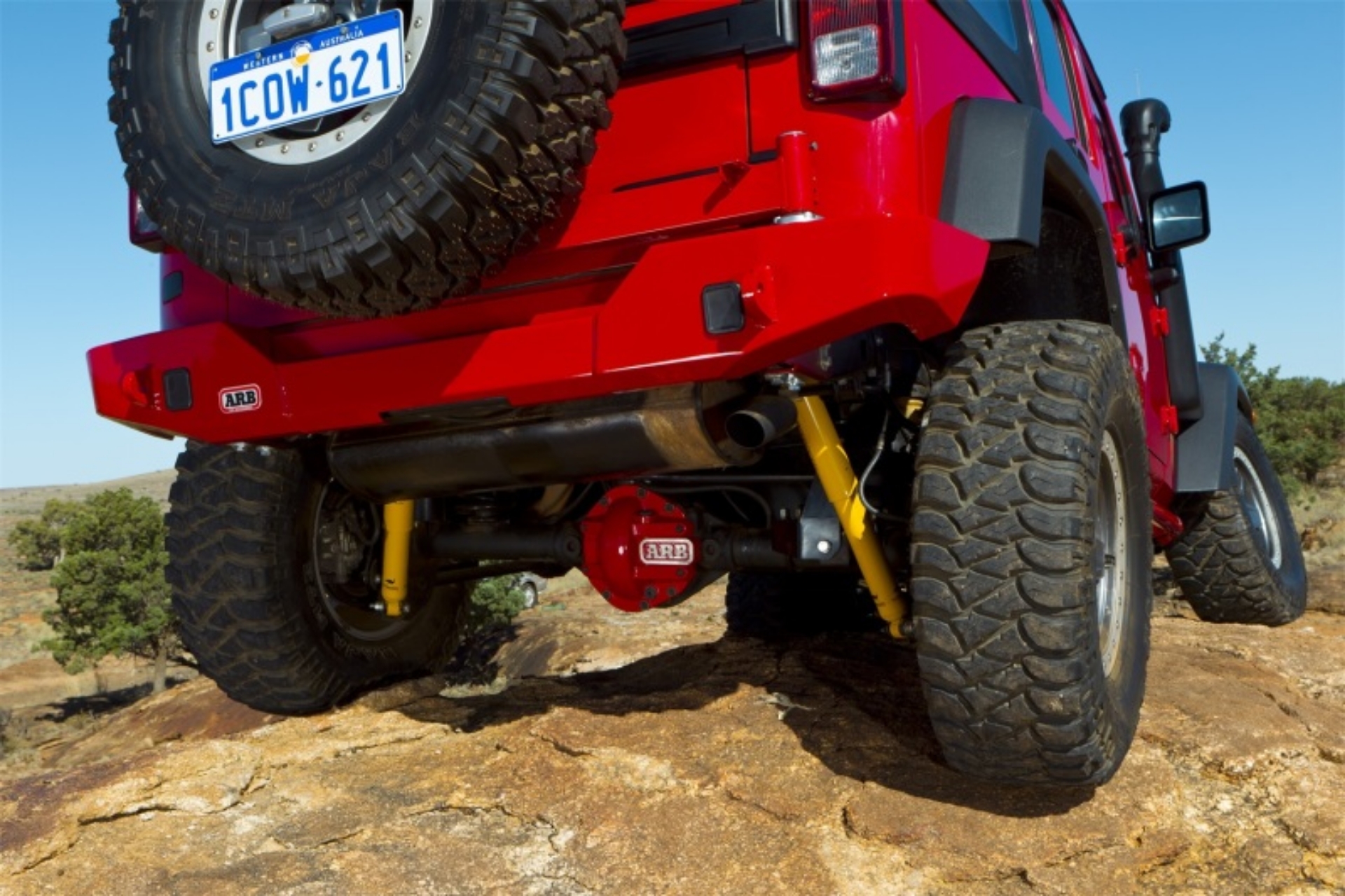 Picture of ARB Rear Bar 1588Kg Tj-Yj Suits Armour