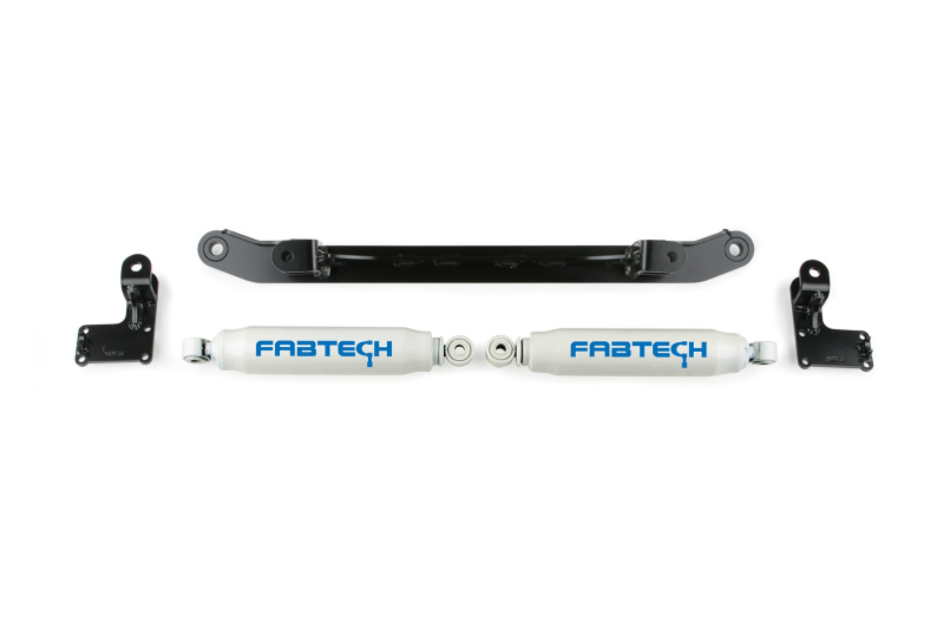 Picture of Fabtech 07-14 GM C-K1500 2WD-4WD Dual Steering Stabilizer System w-Perf- Shocks