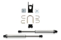 Picture of Fabtech 05-21 Ford F250-350 4WD Dual Steering Stabilizer System Opposing Style w-DL 2-25 Shocks