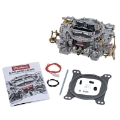 Picture of Edelbrock Carburetor Thunder Series 4-Barrel 800 CFM Manual Choke Calibration Satin Finish