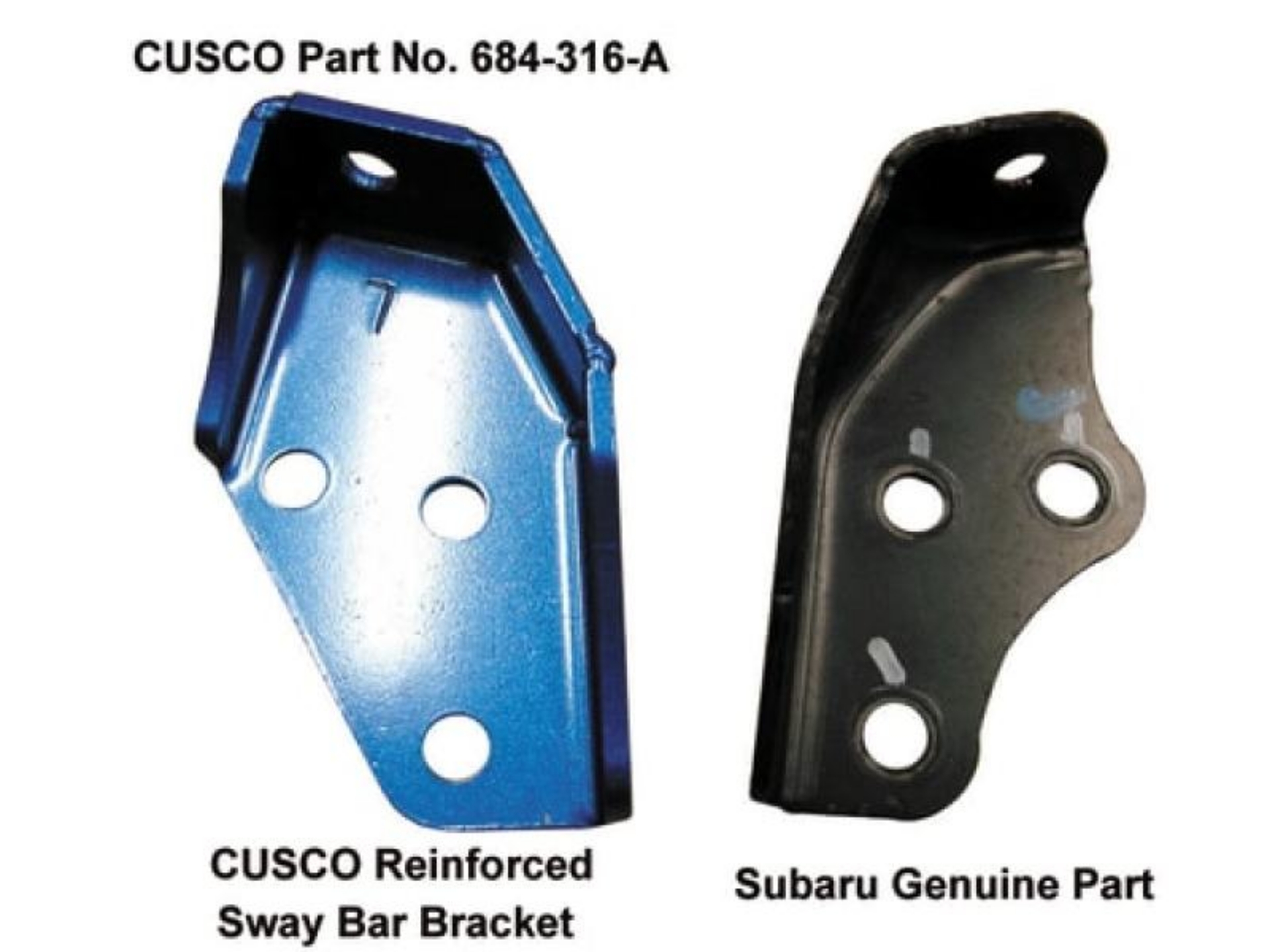 Picture of Cusco Rear Harder Sway Bar Bracket 03-09 Subaru Legacy GTDoes Not Fit USDM Special Order