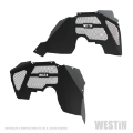 Picture of Westin 07-18 Jeep Wrangler JK Inner Fenders - Front - Textured Black