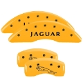 Picture of MGP 4 Caliper Covers Engraved Front & Rear Acura Yellow Finish Black Char 1999 Acura RL