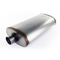 Picture of aFe MACHForce XP Exhausts Mufflers SS-409 EXH Muffler 3In-Out 5x11 Body Brushed