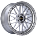 Picture of BBS LM 20x9-5 5x120 ET37 Diamond Silver Center Diamond Cut Lip Wheel -82mm PFS-Clip Required