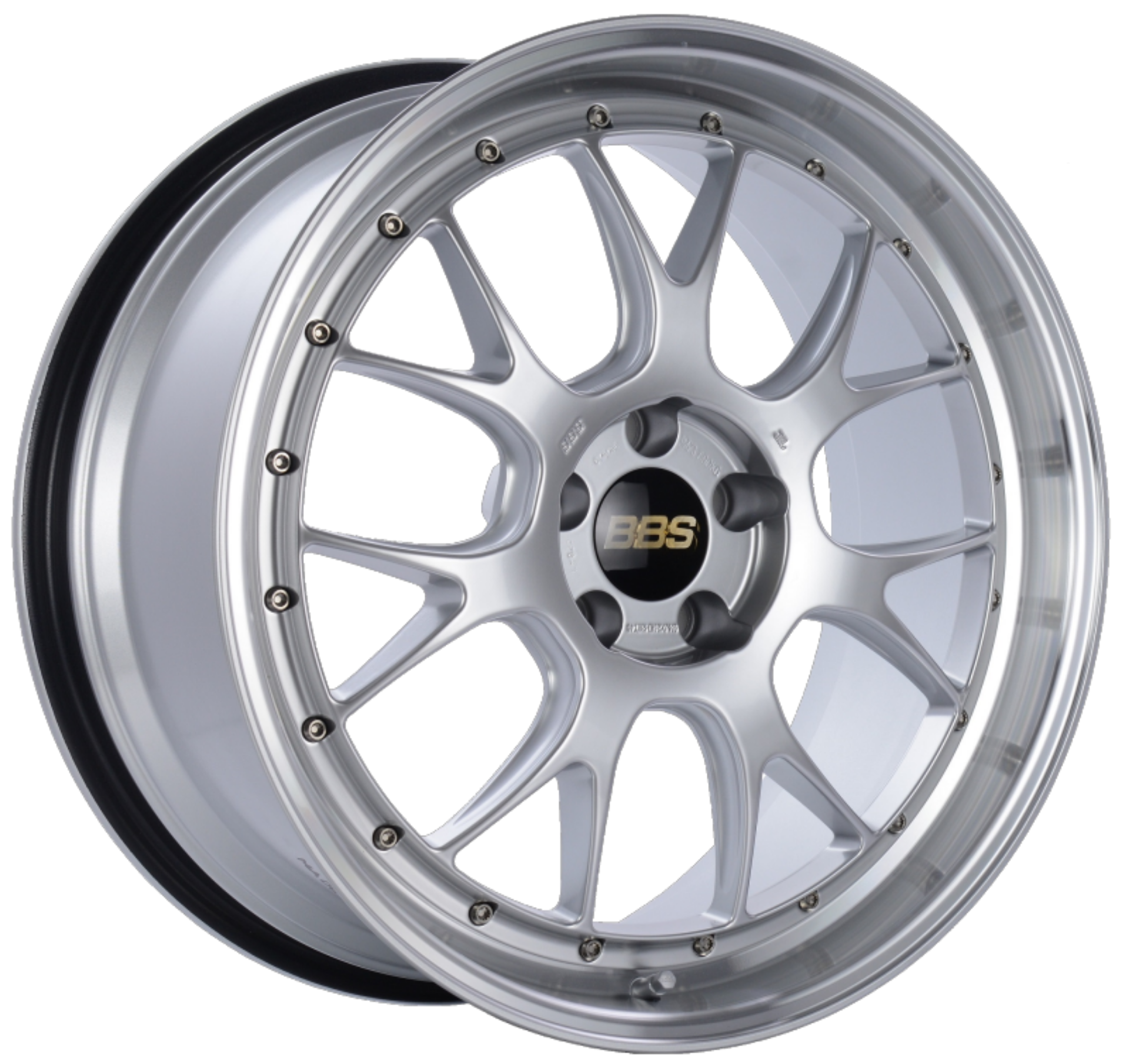 Picture of BBS LM-R 20x9-5 5x114-3 ET40 CB66 Diamond Silver Center Diamond Cut Lip Wheel