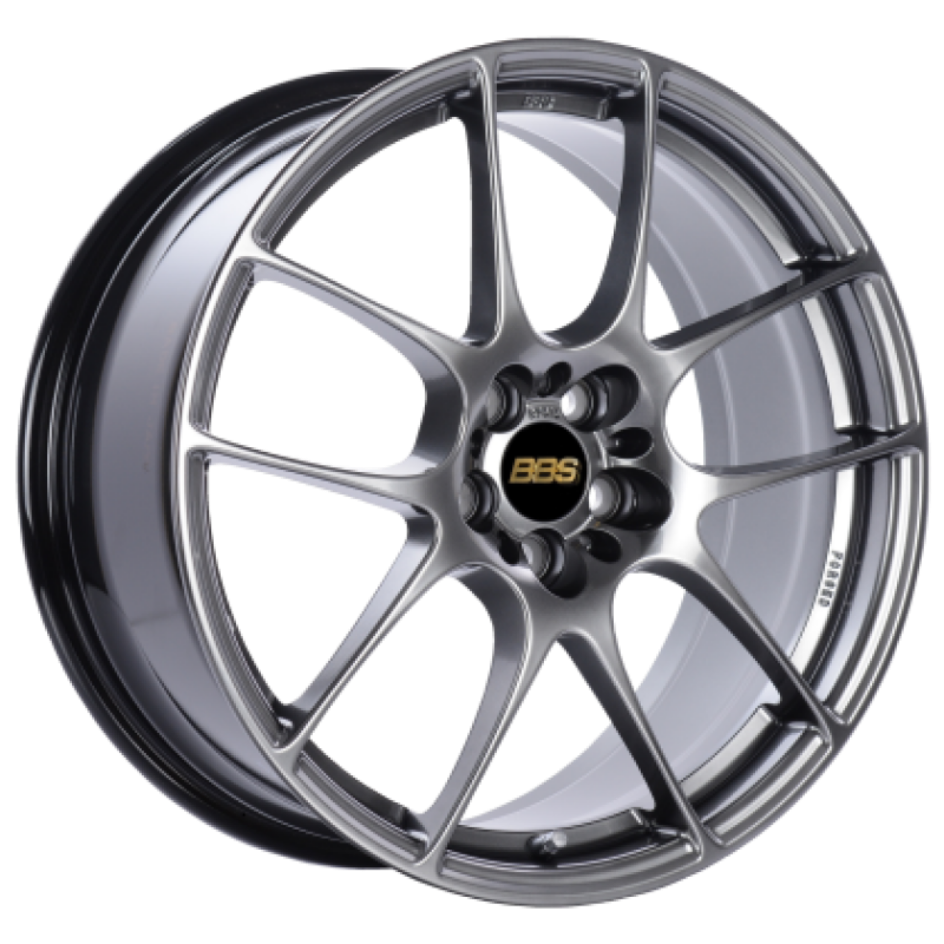 Picture of BBS RF 18x9 5x120 ET47 Diamond Black Wheel -82mm PFS-Clip Required