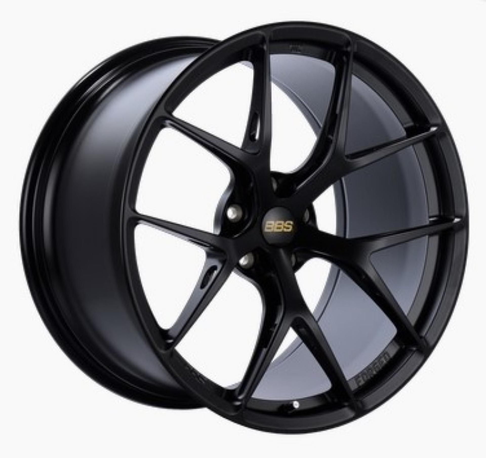 Picture of BBS FI-R 19x9-5 5x120 ET22 CB72-5 Satin Black Wheel