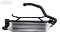 Picture of Turbo XS FMIC for 15-16 Subaru WRX - Wrinkle Black Pipes