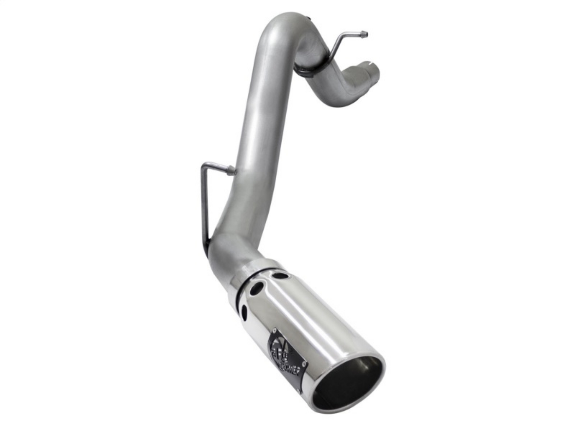 Picture of aFe LARGE BORE HD 3-5in DPF-Back SS Exhaust w-Polished Tip 2016 GM Colorado-Canyon 2-8L td