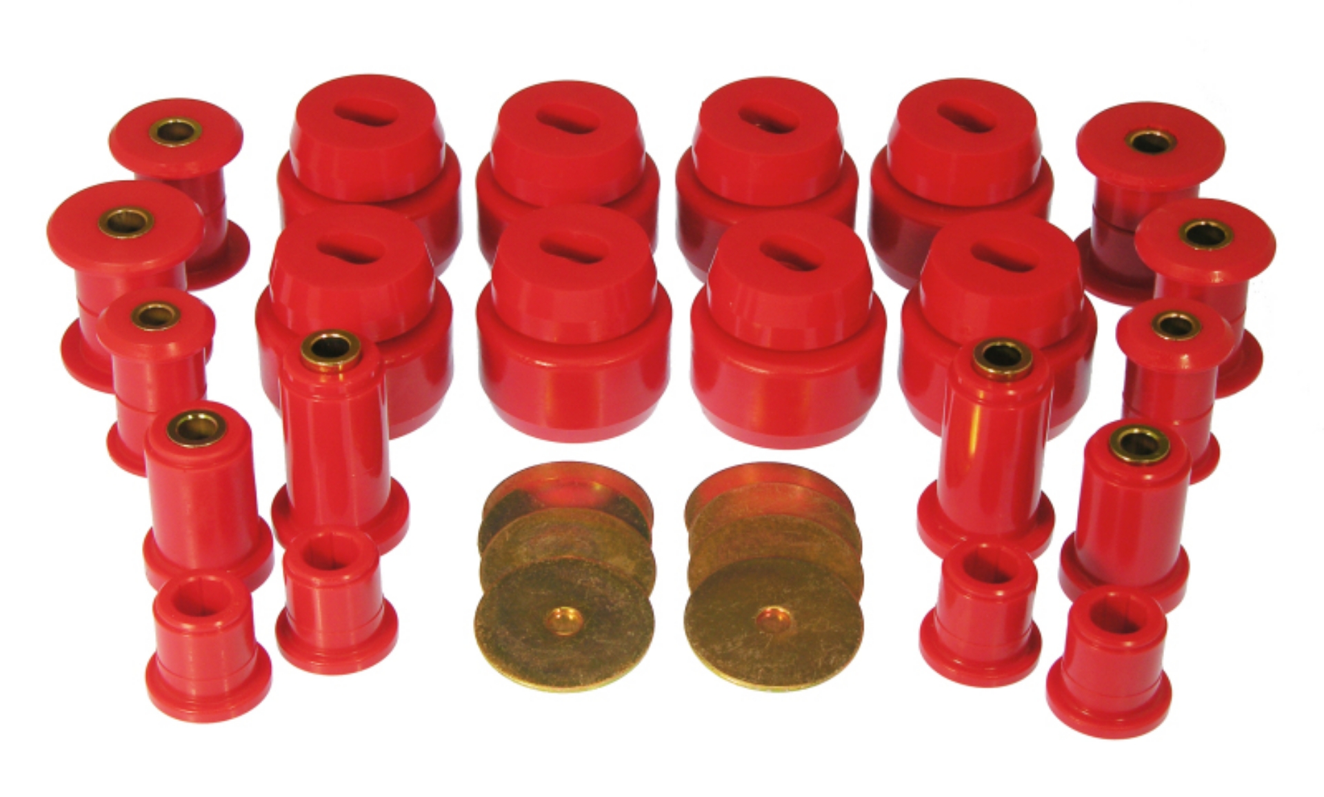 Picture of Prothane 01-06 Chevy 2500HD Total Kit - Red