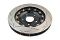 Picture of DBA 05-12 Corvette C6 w-Z06 pkg Front Slotted 5000 Series 2 Piece Rotor Assembled w- Black Hat