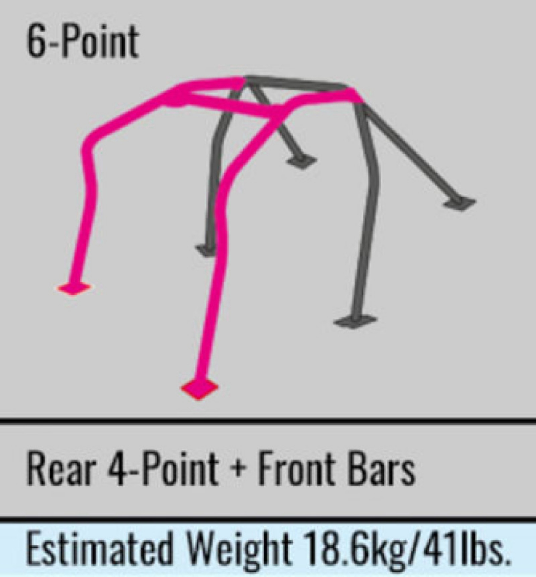 Picture of Cusco Chro-moly Roll Cage 6P S13 W- SUNROOF S-O - No Cancel