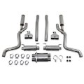 Picture of MBRP 08-11 Dodge Challenger SRT8 6-1L Hemi T304 Cat Back Dual Split Rear