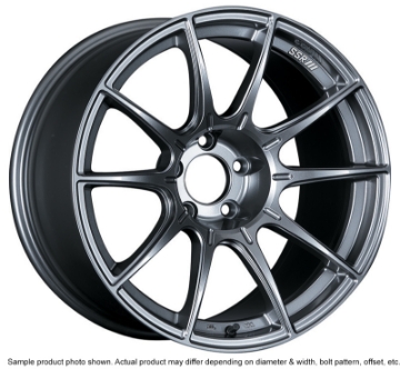 Picture of SSR GTX01 18x10-5 5x114-3 22mm Offset Dark Silver Wheel G35 - 350z - 370z