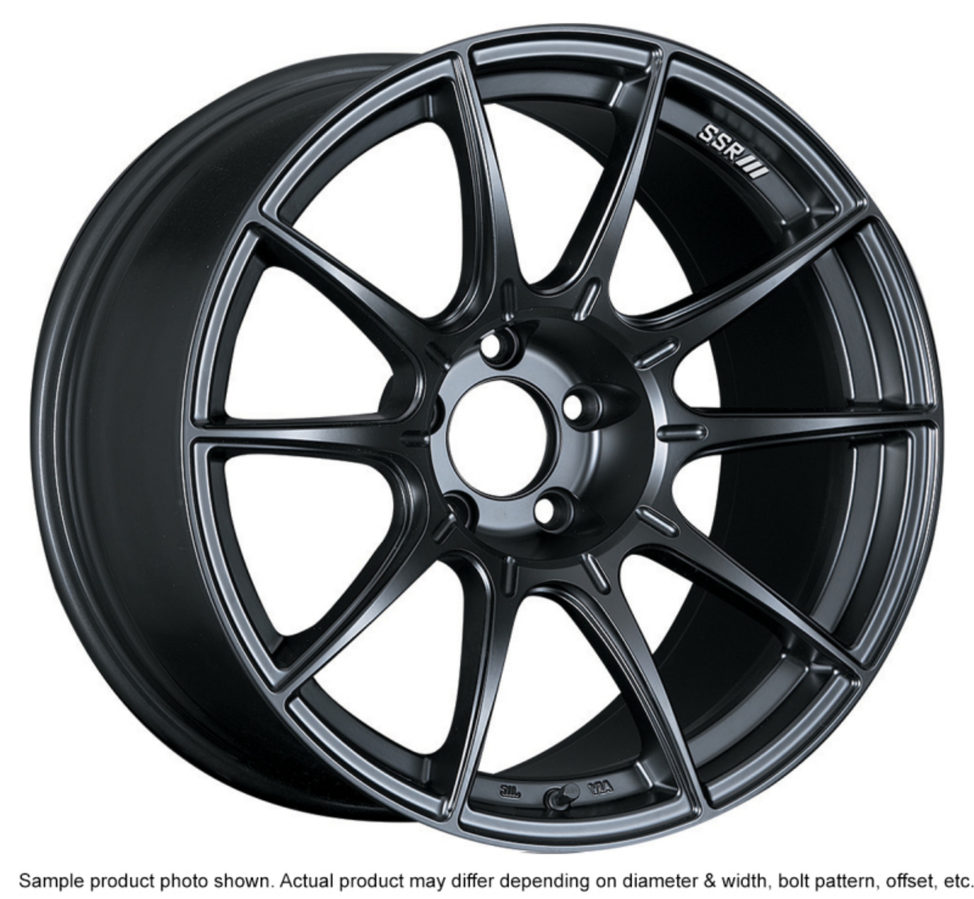 Picture of SSR GTX01 18x10-5 5x114-3 22mm Offset Flat Black Wheel G35 - 350z - 370z